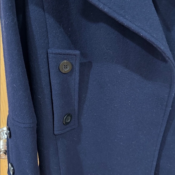 Jaeger Navy Peacoat- size 12 - Picture 3 of 4